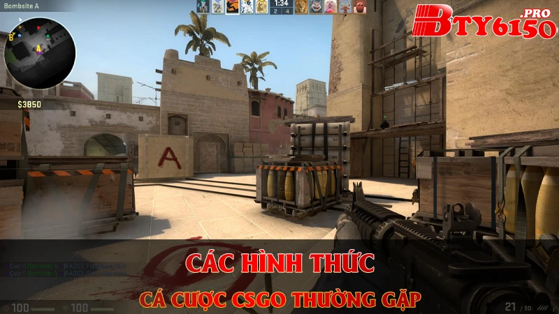 Các hình thức cá cược CSGO thường gặp